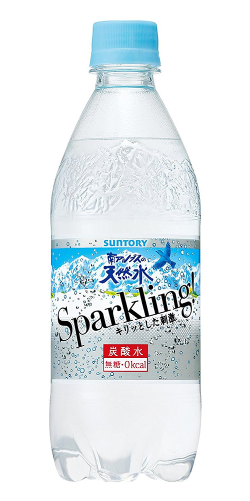 ウイスキーソーダ/ハイボールにおすすめの炭酸水:南アルプスの天然水 スパークリング
