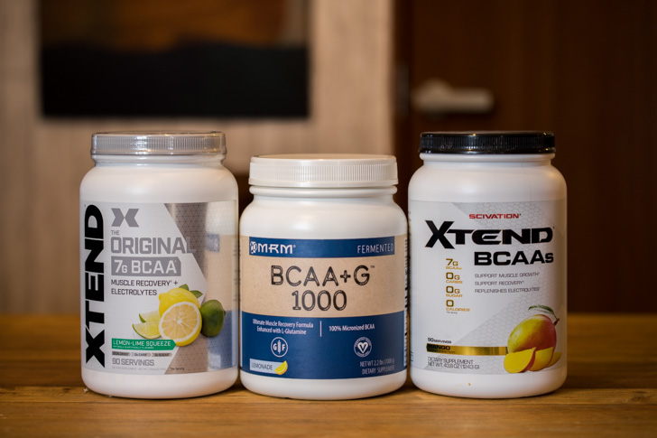 MRMのBCAAとエクステンドのBCAA