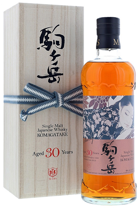 シングルモルト駒ヶ岳1986 AGED 30 YEARシェリーカスク