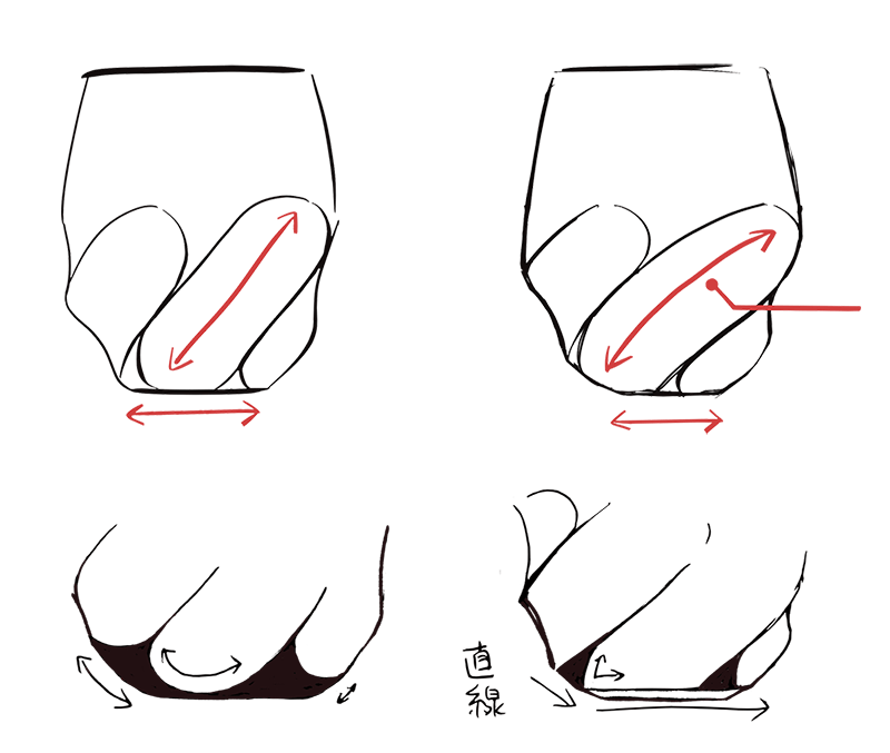 ショットグラススケッチ