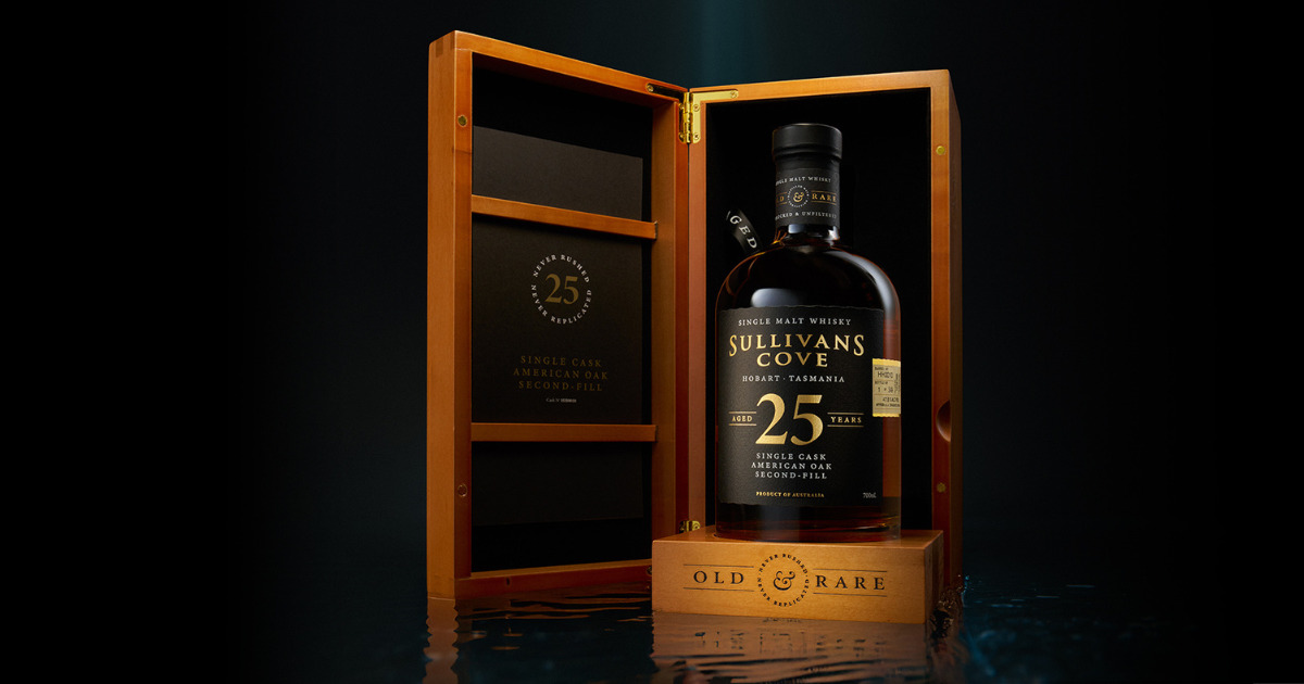豪州ウイスキーの節目。サリヴァンズ・コーブ、国内最長となる25年熟成を発表