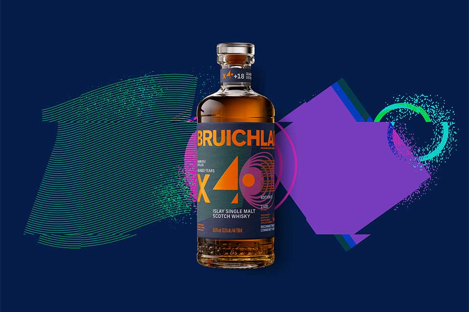 世界初！4回蒸留！ブルックラディが「X4+18」を発表！