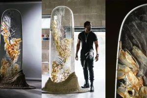 ポートエレン蒸留所、200周年記念アート「アトラス・オブ・スモーク」を公開