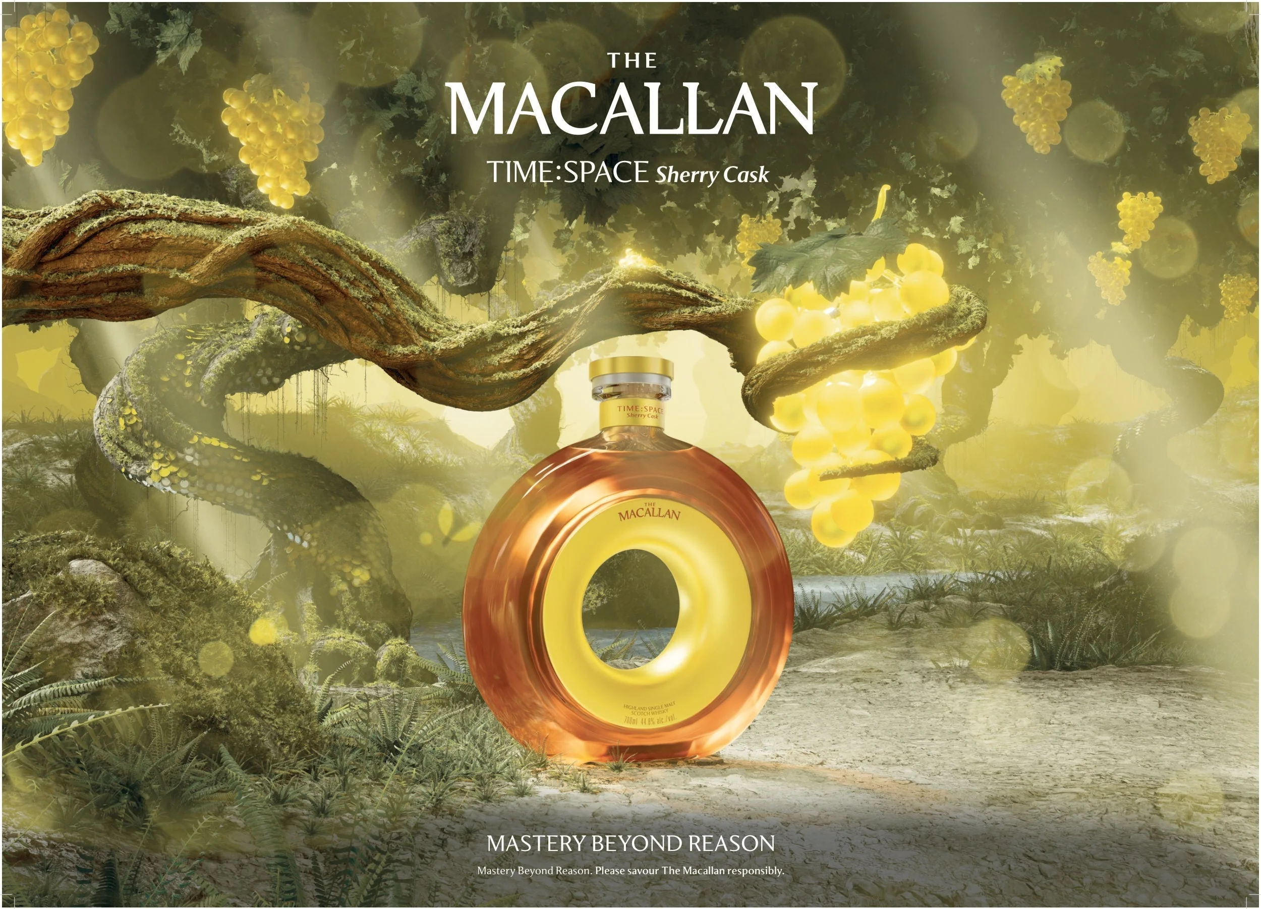 マッカラン、バルデスピノ産シェリーの樽を初採用。TIME : SPACE 20年