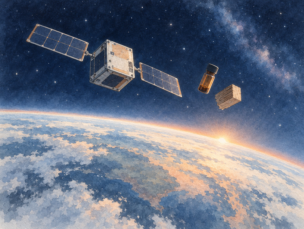 ウイスキーを宇宙で蒸溜。グラスゴー大と九州工大、2028年に衛星で実験
